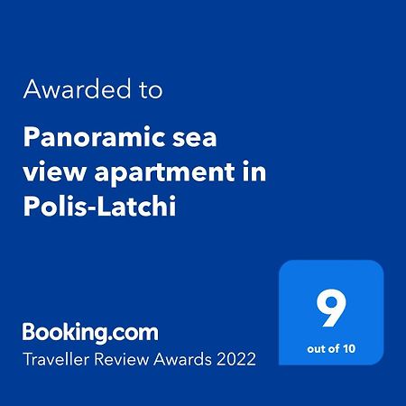 Panoramic Sea View Apartment In Polis-Latchi Luaran gambar